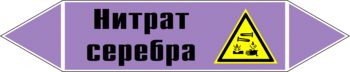 Маркировка трубопровода "нитрат серебра" (a04, пленка, 716х148 мм)" - Маркировка трубопроводов - Маркировки трубопроводов "ЩЕЛОЧЬ" - . Магазин Znakstend.ru